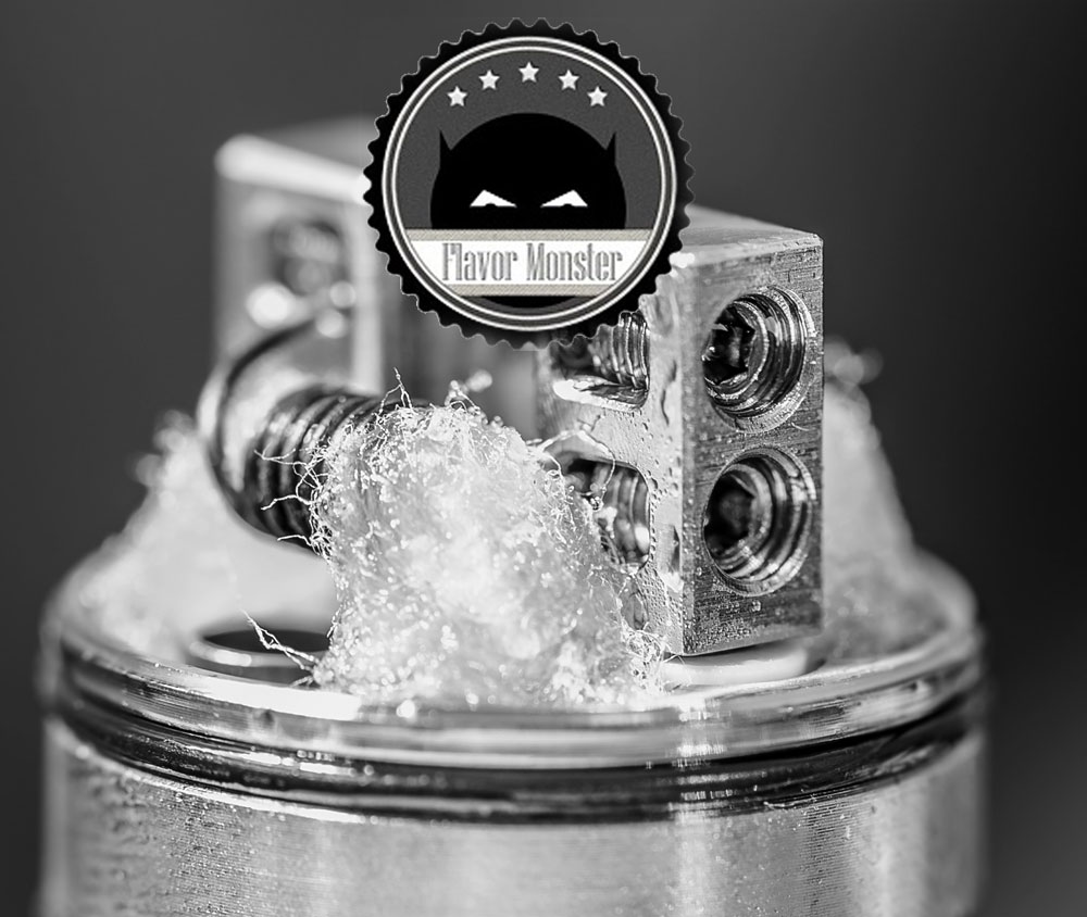 Flavor monster logo and coil