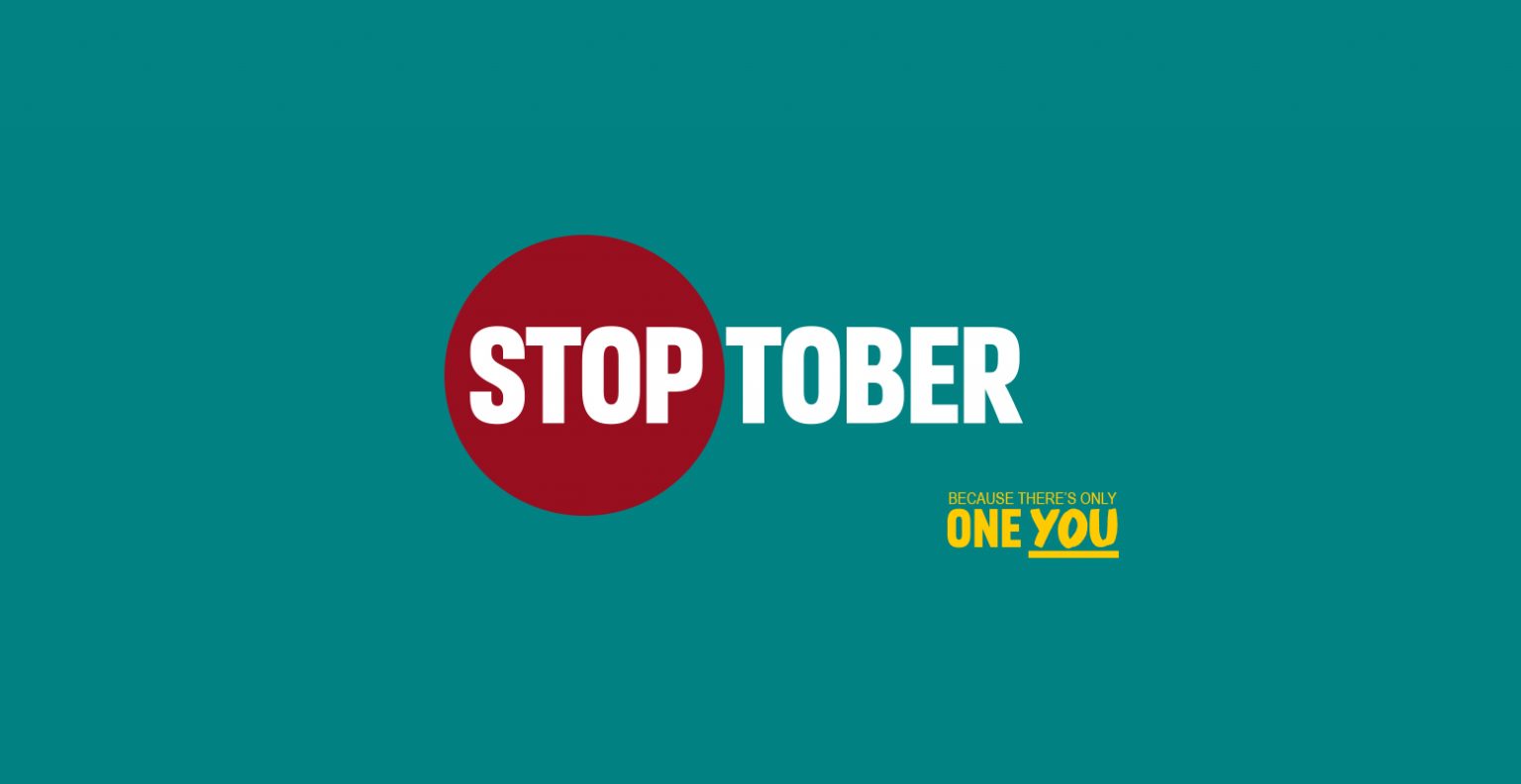 green stoptober 2018 logo