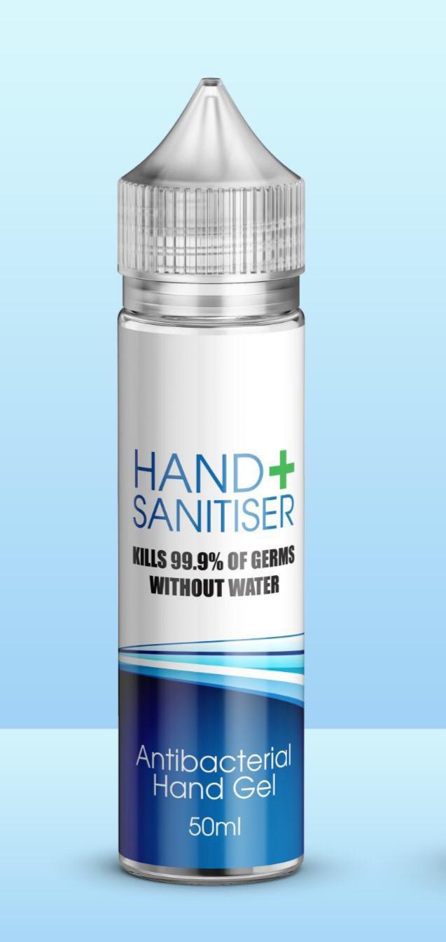 Hand Santitiser eliquid bottle