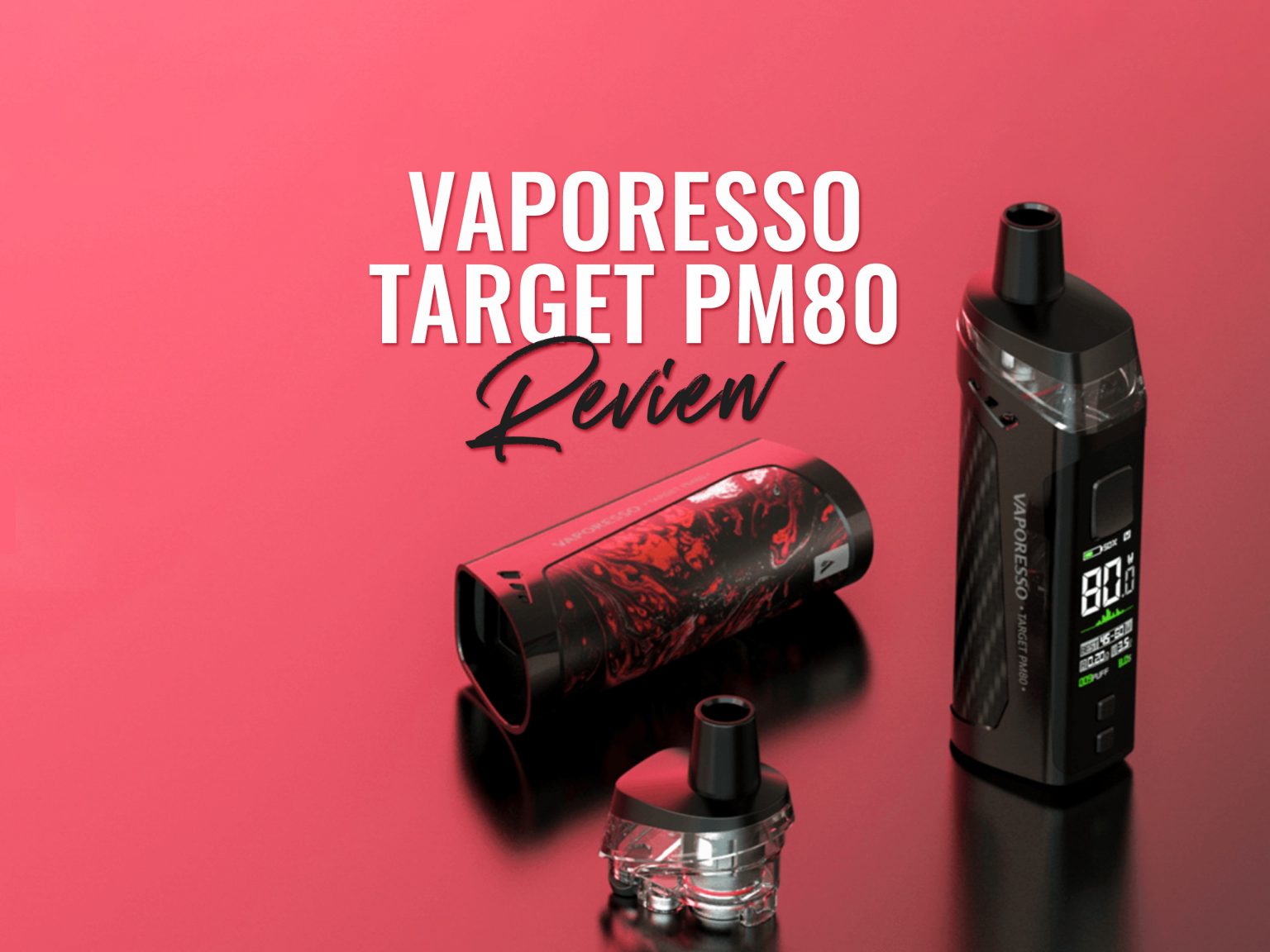 Vaporesso Target PM80 in black