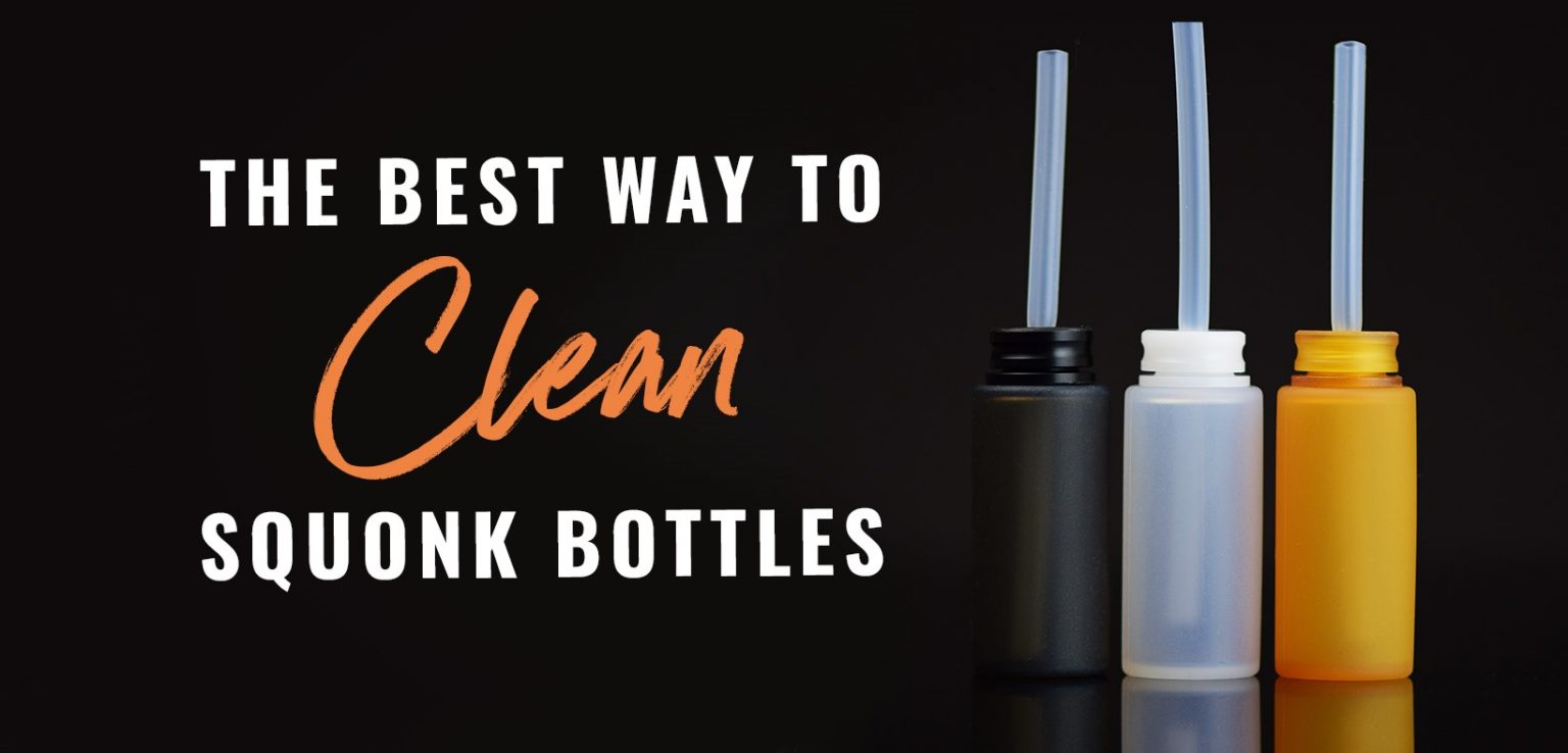 The best way to clean squonk bottles