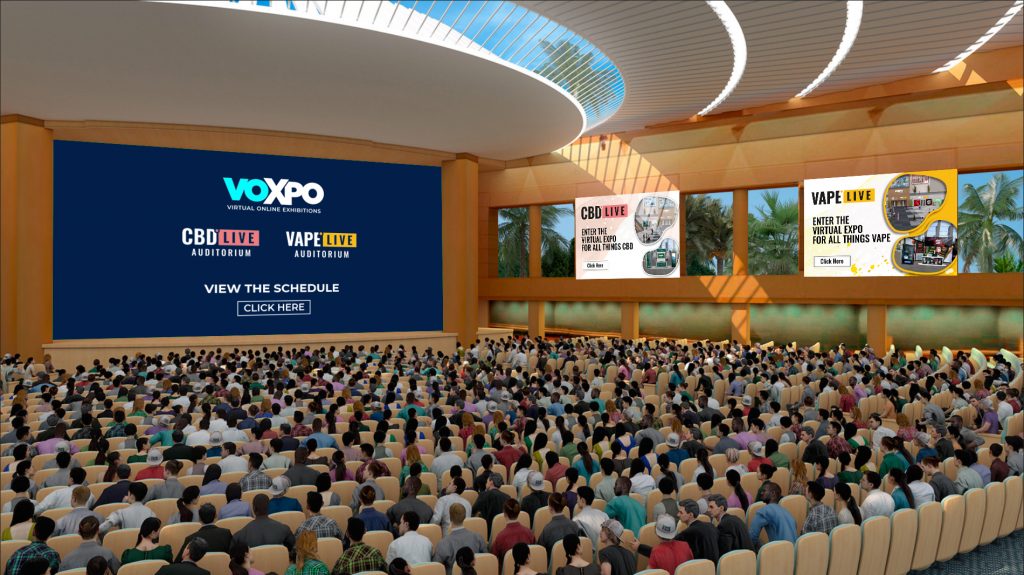 VOXPO vape live cbd auditorium