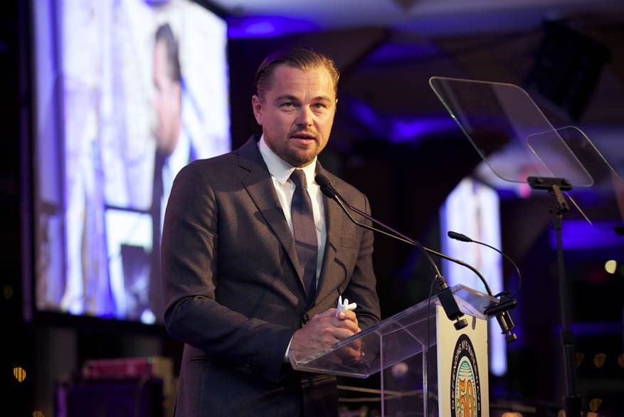 Leonardo DiCaprio at an awards show