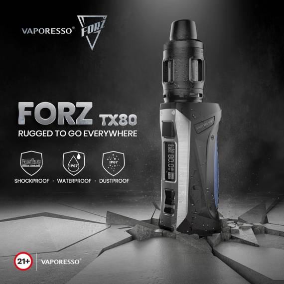 Vaporesso FORZ TX80 specs 