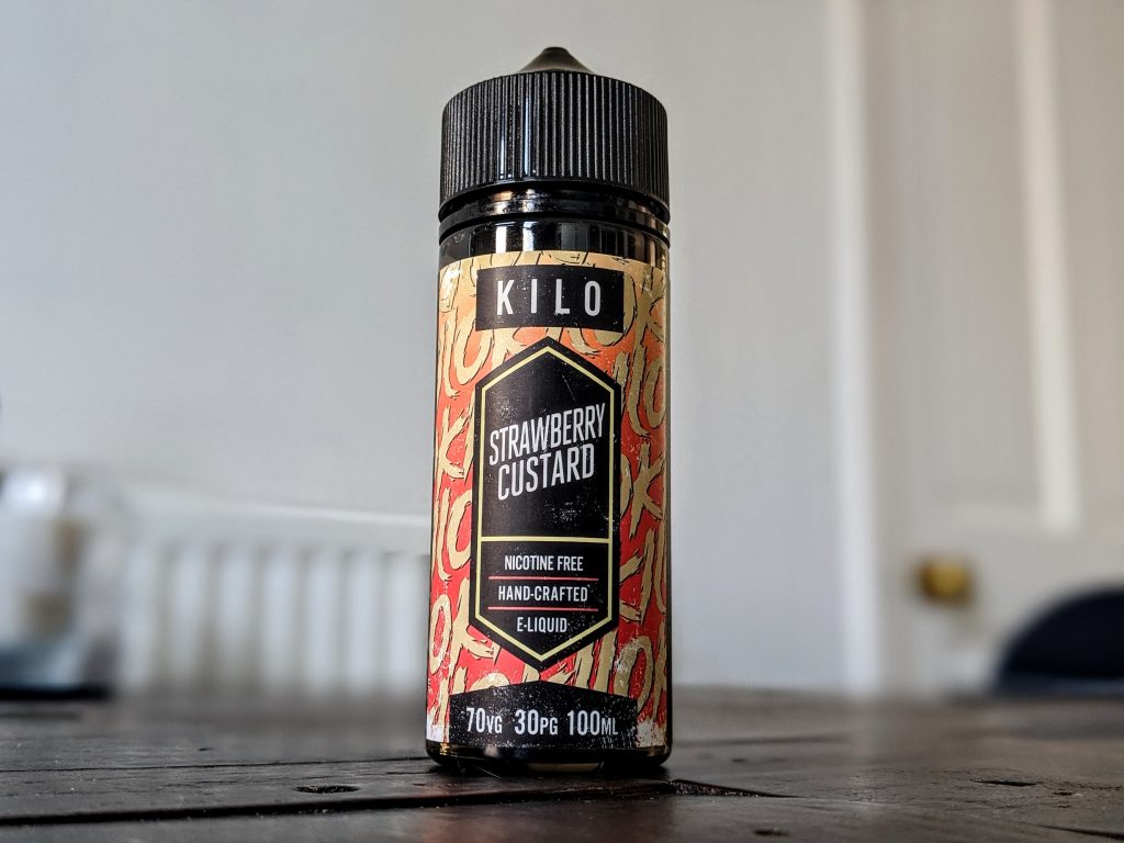 Kilo E-liquid Strawberry Custard