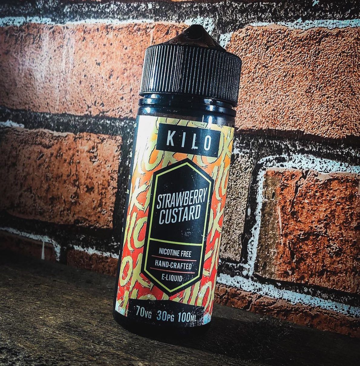 Kilo E-liquids in Strawberry Custard flavour