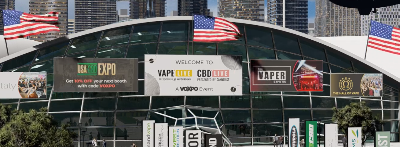 vape live usa external view of the venue