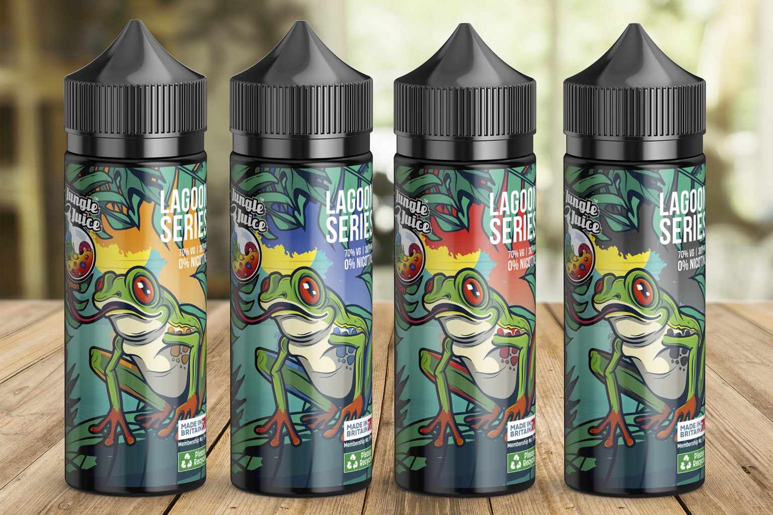 Komodo Vape range of e-liquids