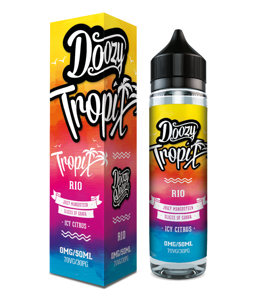 Doozy Vape Tropix Rio E-Liquid Shortfill 50ml bottle