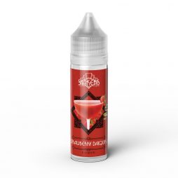 vapable shakers strawberry daiquiri shortfill 50ml e-liquid bottle with red label