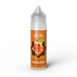 vapable shakers summer punch shortfill e-liquid bottle with orange label