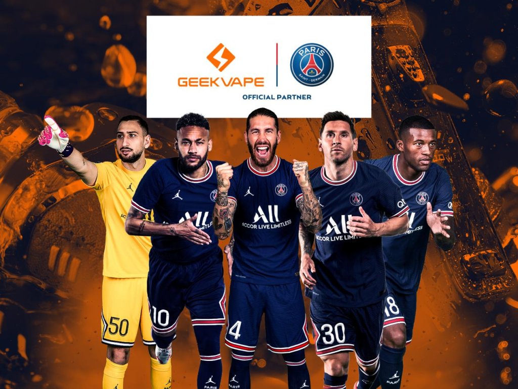 paris saint germain football team players in their football kit