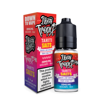 20mg nicotine salt bottle from Doozy Vape - Doozy Tropix Tahiti Nic Salt