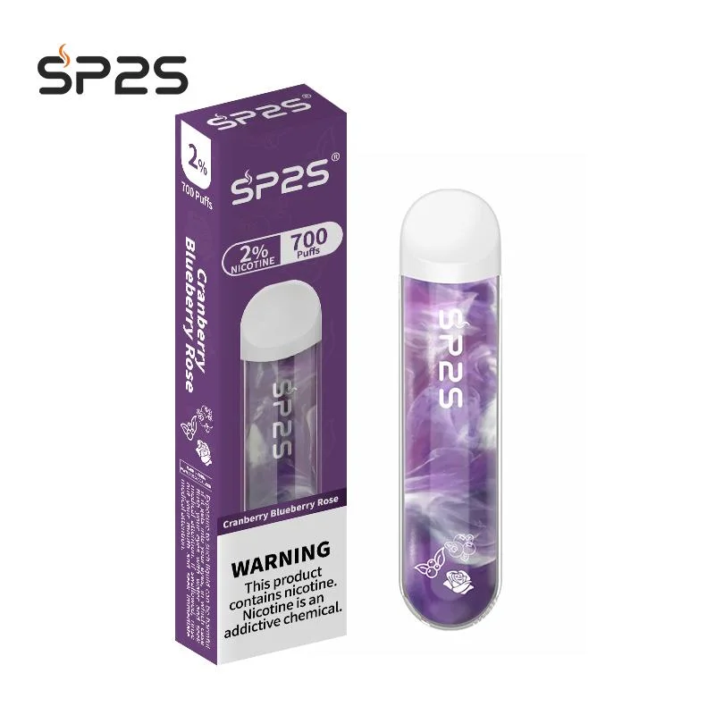 Cranberry Blueberry Rose disposable vape from sp2s 700 puffs