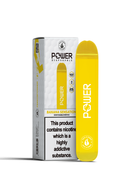 banana sensation disposable vape from juice n power