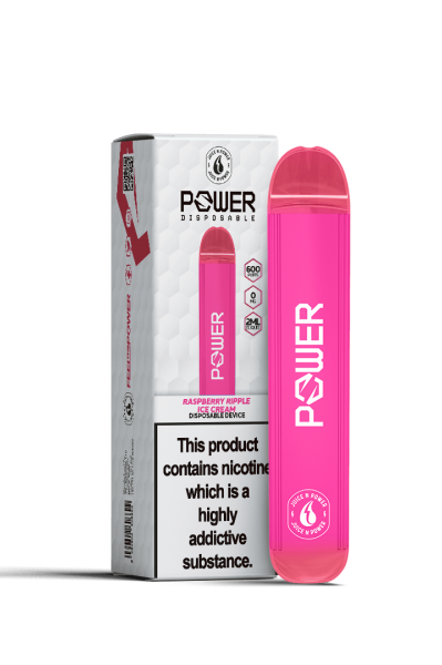 Raspberry Ripple Ice Cream Juice N Power disposable