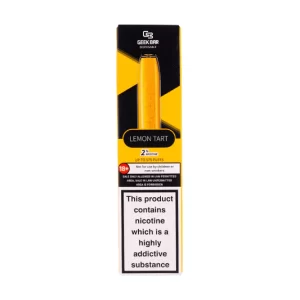 lemon tart disposable vape geekbar