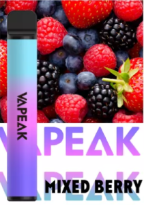 disposable vape mixed berry vapeak meshbar