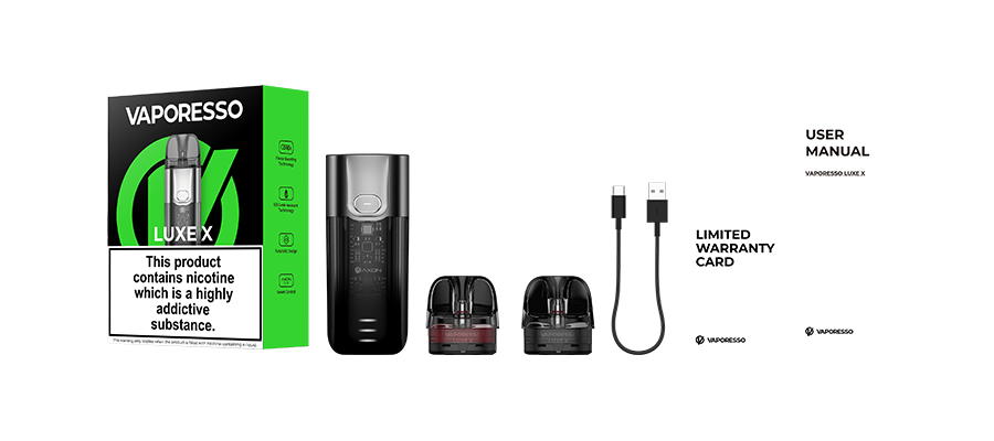 vaporesso luxe x full kit 