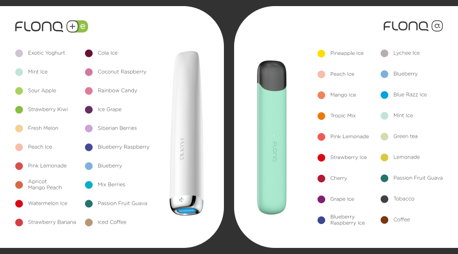 flonq disposable vape full flavour card