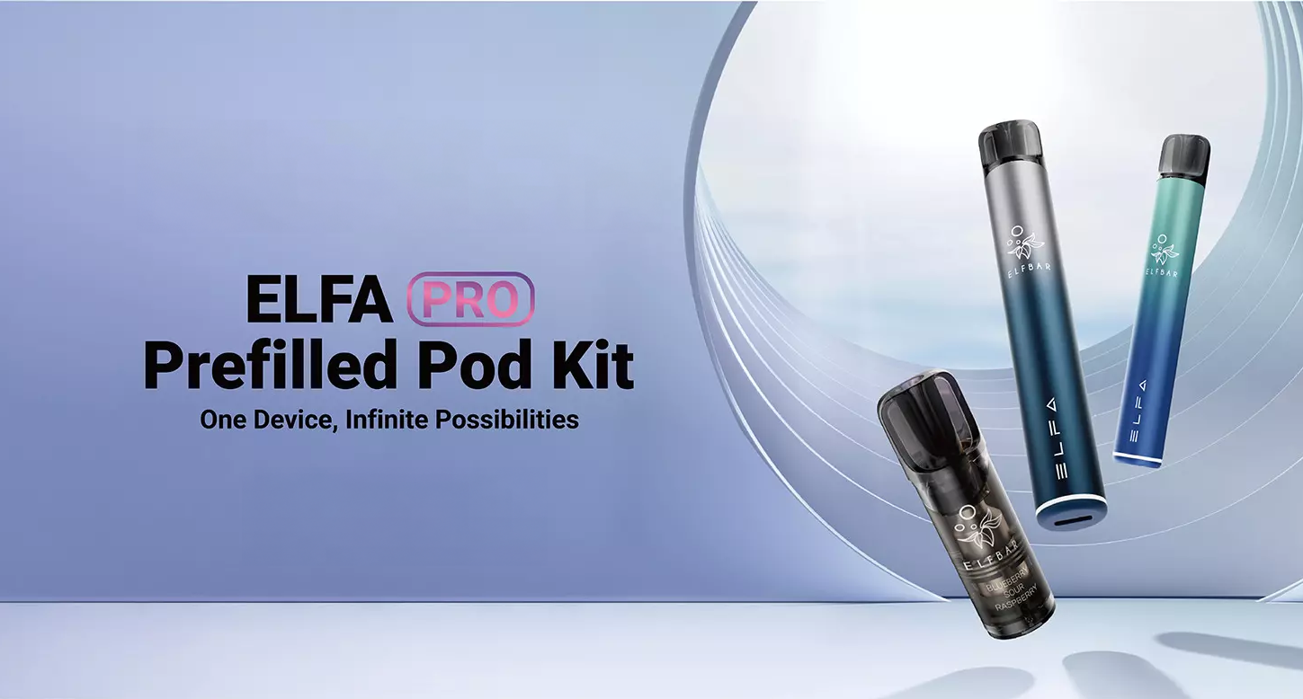 ELFBAR ELFA PRO prefilled pod kit promotional banner